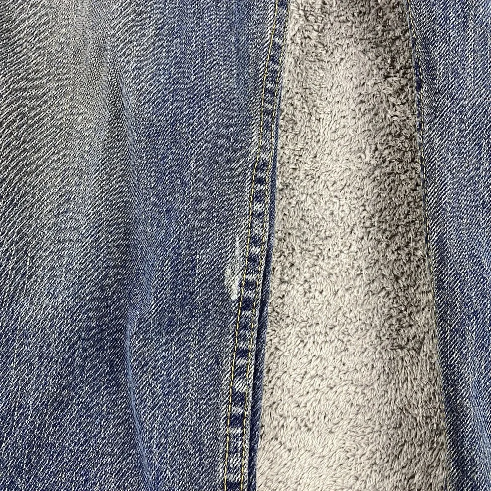 Levi Strauss Straight Fit Jeans Mens 38x30 Blue Medium‎ Wash Mid Rise